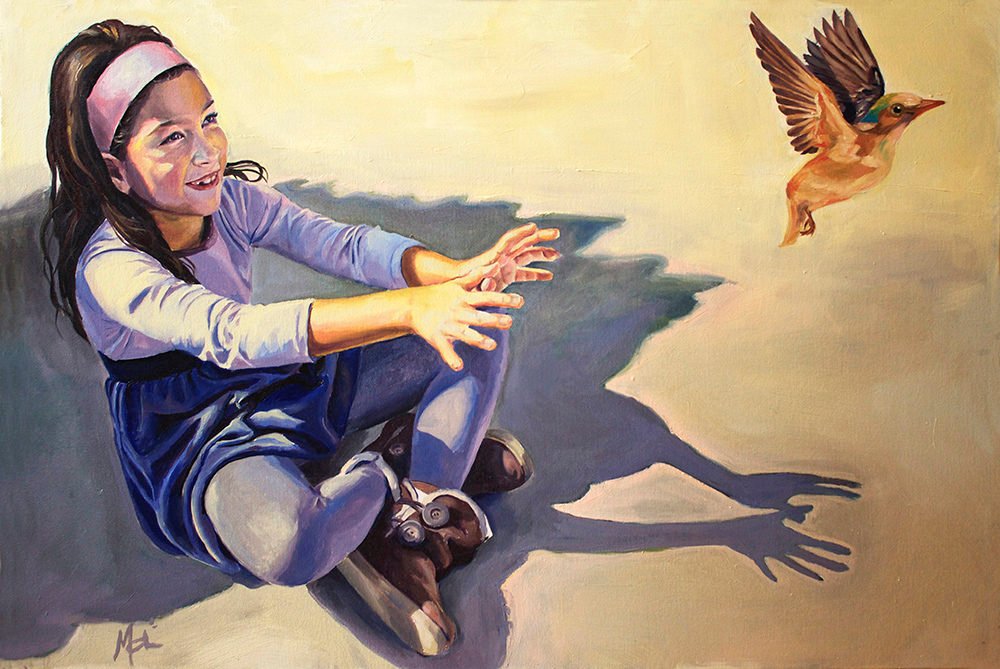 Propiedad transitiva (óleo sobre tela 120cm x 80cm