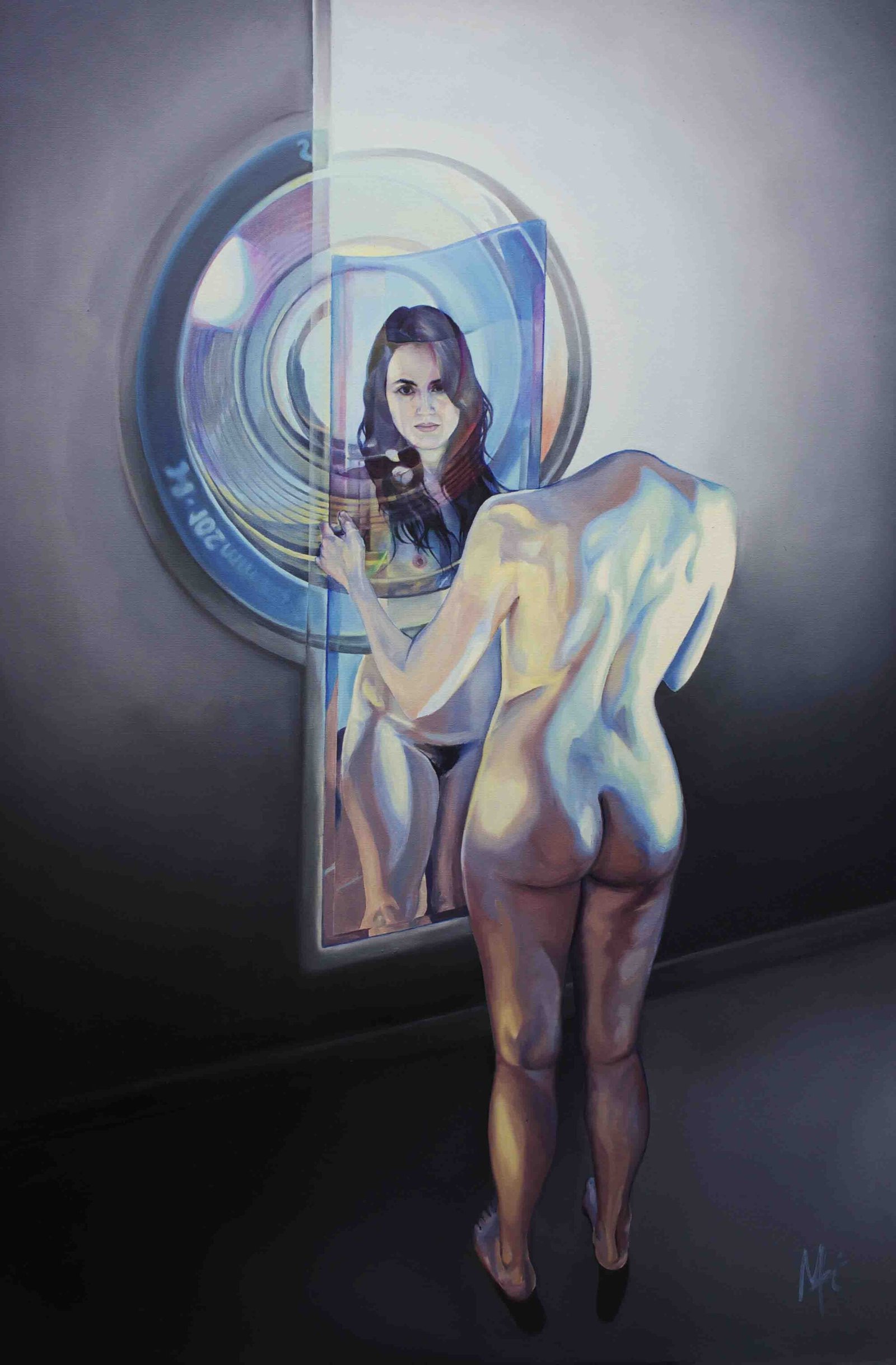 Autorretrato especular 2